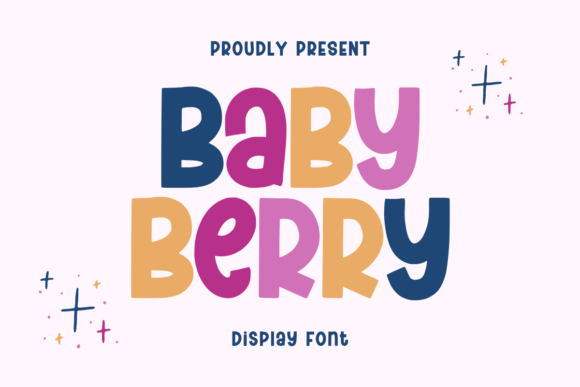 Baby Berry: A Playful Display Font for Creative Projects