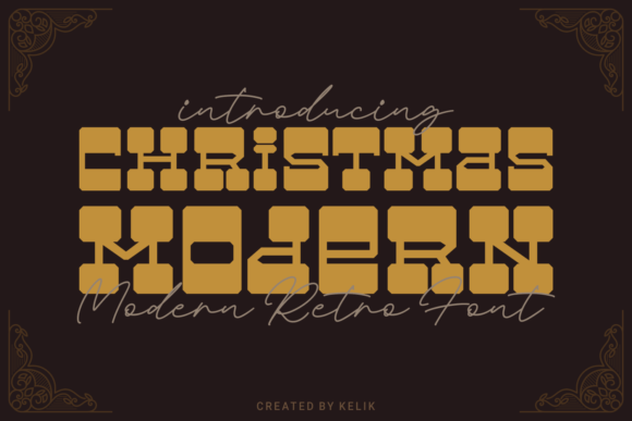 Christmas Modern Font for Joyful, High-Visibility Campaigns