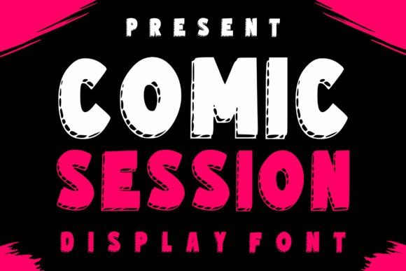 Comic Session Font for Playful Brand Campaigns