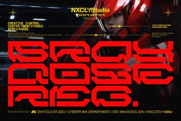 Crafting Futuristic Products with the Brayqose Font