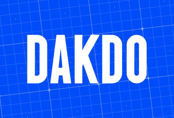 Dakdo: A Strong, Dynamic Font for Crafters