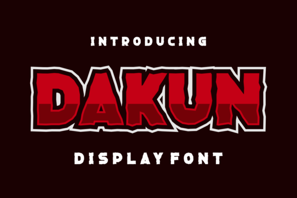 Dakun Display Font for Handmade Branding & Printables