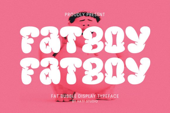 Fat Boy Font: Playful Bubble Typography for Brand Identity