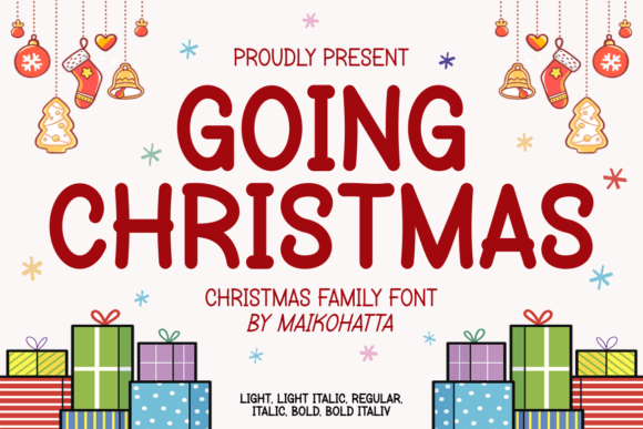 Going Christmas Font: Bringing Festive Atmosphere to Digital Projects
