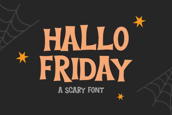 Hallo Friday: A Hand-Drawn Halloween Font for Brand Magic