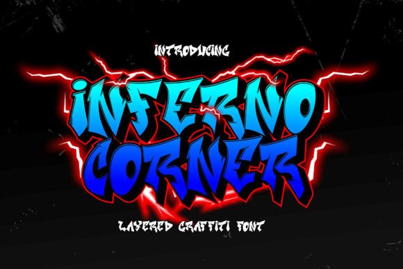 Inferno Corner: A Sharp Display Font for Modern Web Design