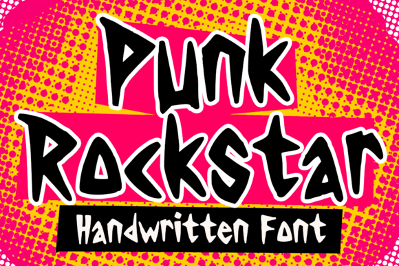 Punk Rockstar Font for Bold Campaign Visuals