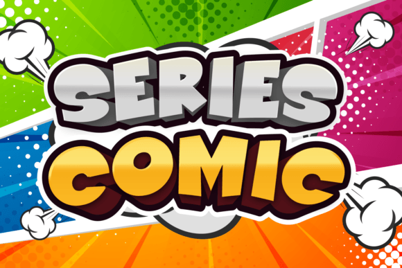 Series Comic Display Font for Bold, Playful Branding