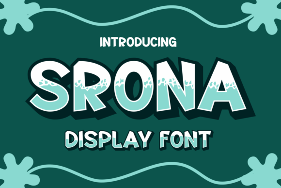 Srona Display Font for Handmade Creators