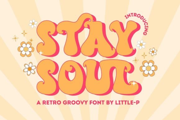Stay Soul Font: A 60s-Inspired Display Typeface for Authentic Branding