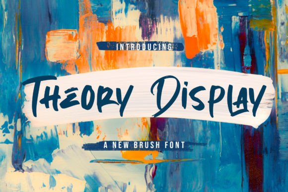 Theory Display Font for Stylish Brand Identity Projects