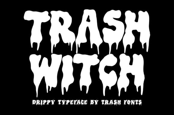Trash Witch: A Mesmerizing Display Font for Scroll-Stopping Visuals