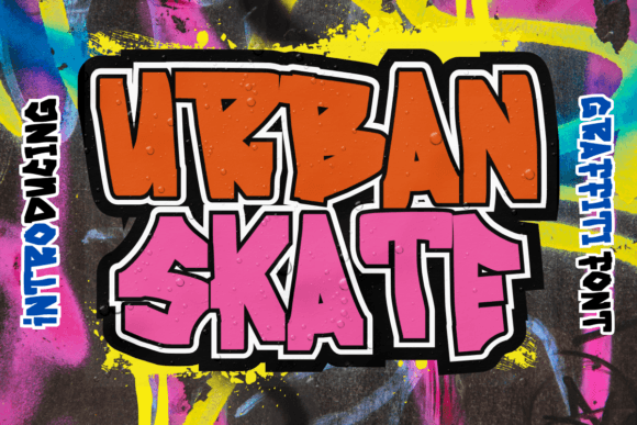 Urban Skate Font for Bold, Urban Branding